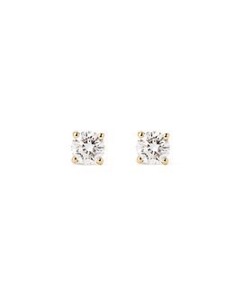 Ana Luisa Ana Luisa Gold Medium Lab Grown Diamond Studs