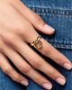 Ana Luisa Ana Luisa Grayson Brass Gold Band Ring - 6