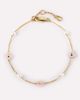 Ana Luisa Ana Luisa Hannah Bracelet Rose Quartz Flower Bracelet in Gold, Women's at Urban Outfitters - 2