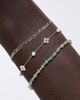 Ana Luisa Ana Luisa Hannah Bracelet Rose Quartz Flower Bracelet in Gold, Women's at Urban Outfitters - 4