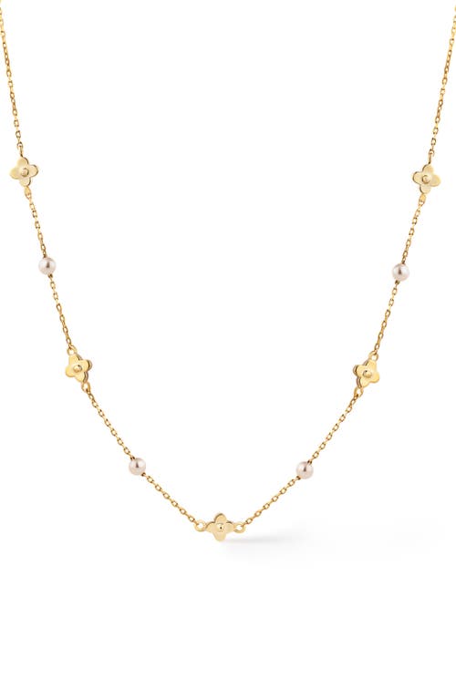 Ana Luisa Ana Luisa Hannah Freshwater Pearl Station Necklace