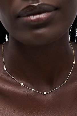 Ana Luisa Ana Luisa Hannah Necklace Gold Chain Necklace in Gold, Women's at Urban Outfitters
