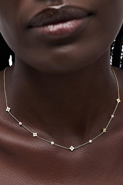 Ana Luisa Ana Luisa Hannah Necklace Gold Chain Necklace in Gold, Women's at Urban Outfitters