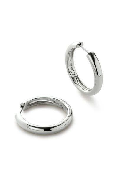 Ana Luisa Ana Luisa Hoop Earrings - Giulia Large Silver 