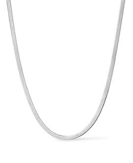 Ana Luisa Ana Luisa Ina Silver Herringbone Chain Necklace