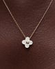 Ana Luisa Ana Luisa Liora Pendant Mini Mother of Pearl Flower Necklace in Gold, Women's at Urban Outfitters - 3