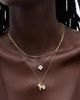 Ana Luisa Ana Luisa Liora Pendant Mini Mother of Pearl Flower Necklace in Gold, Women's at Urban Outfitters - 4