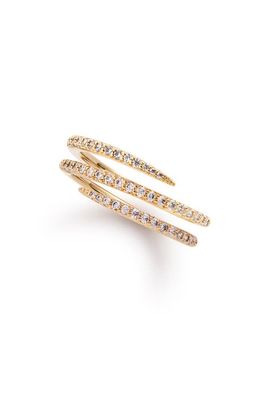 Ana Luisa Ana Luisa Oren Triple Pavé Coiled Wrap Ring