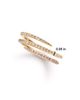 Ana Luisa Ana Luisa Oren Triple Pavé Coiled Wrap Ring - 4