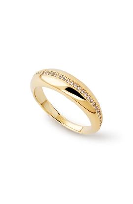 Ana Luisa Ana Luisa Rowan Cubic Zirconia Pave Band Stackable Ring