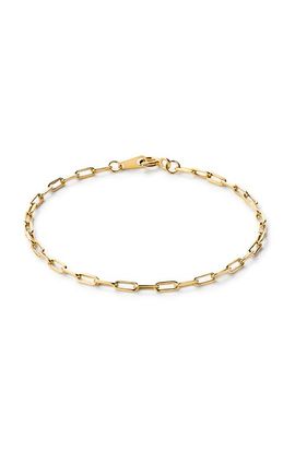 Ana Luisa Ana Luisa Solid Yellow Gold - Medium Paperclip Bracelet 