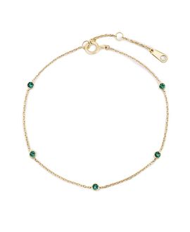Ana Luisa Ana Luisa Solid Yellow Gold Birthstone Bracelet