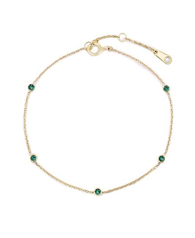 Ana Luisa Ana Luisa Solid Yellow Gold Birthstone Bracelet