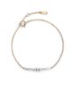 Ana Luisa Ana Luisa Solid Yellow Gold Diamond Links Bar Bracelet - 1