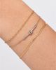 Ana Luisa Ana Luisa Solid Yellow Gold Diamond Links Bar Bracelet - 3