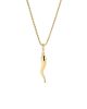 Ana Luisa Ana Luisa Solid Yellow Gold Italian Horn Charm Necklace - 1