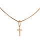 Ana Luisa Ana Luisa Solid Yellow Gold Lab Grown Diamond Cross Necklace - 4
