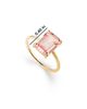 Ana Luisa Ana Luisa Solid Yellow Gold Light Pink Sapphire Spritz Ring - 4