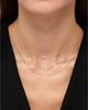 Ana Luisa Ana Luisa Solid Yellow Gold Mini Flower Station Necklace - 2