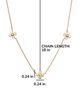 Ana Luisa Ana Luisa Solid Yellow Gold Mini Flower Station Necklace - 5