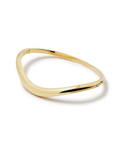 Ana Luisa Ana Luisa Talia Slim Gold Bangle Bracelet
