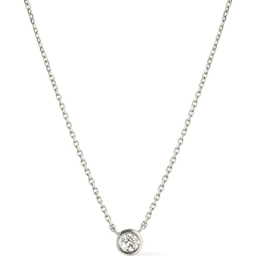 Ana Luisa Ana Luisa White Gold Necklace - White Gold Diamond Necklace 