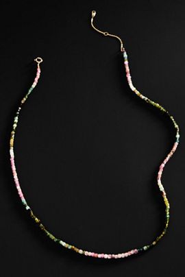 Ana Luisa Tourmaline Beaded Necklace