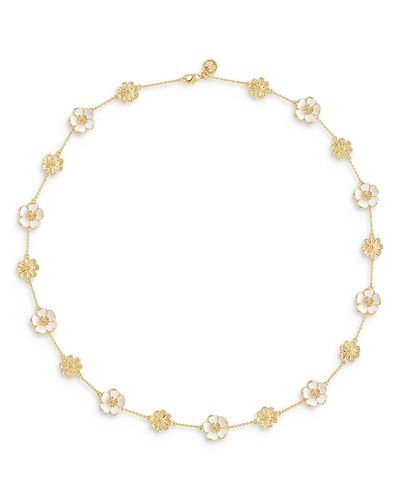 Anabel Aram Anabel Aram Bloom Station Necklace in 18K Gold Plated, 20