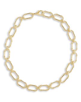 Anabel Aram Anabel Aram Cheval Braided Chain Collar Necklace, 18.7