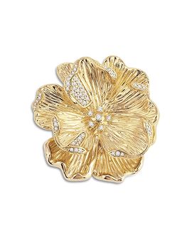 Anabel Aram Anabel Aram Crystal Cherry Blossom Brooch