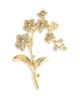 Anabel Aram Anabel Aram Crystal Orchid Brooch - 1
