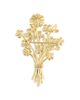 Anabel Aram Anabel Aram Crystal Wildflower Brooch - 3