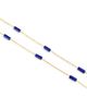 Anabel Aram Anabel Aram Forza Lapis Long Chain Necklace, 34 - 3