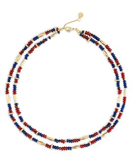 Anabel Aram Anabel Aram Milos Beaded Necklace, 17.5-18