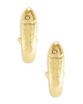 Anabel Aram Anabel Aram Milos Fish Hoop Earrings