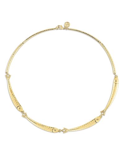 Anabel Aram Anabel Aram Milos Fish Necklace, 15.5