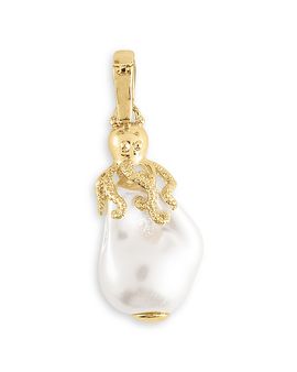 Anabel Aram Anabel Aram Milos Freshwater Pearl Octopus Charm