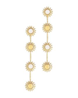 Anabel Aram Anabel Aram Milos Soleil Linear Drop Earrings