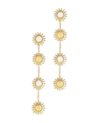 Anabel Aram Anabel Aram Milos Soleil Linear Drop Earrings