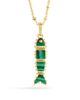 Anabel Aram Anabel Aram Milos Stone Fish Charm - 3