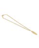 Anabel Aram Anabel Aram Pave Feather Large Pendant Necklace, 17-18 - 5