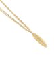 Anabel Aram Anabel Aram Pave Feather Large Pendant Necklace, 17-18 - 6