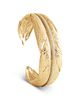 Anabel Aram Anabel Aram Pave Feather Narrow Cuff Bracelet - 3