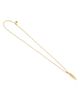 Anabel Aram Anabel Aram Pave Feather Small Pendant Necklace, 16-17 - 4