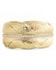 Anabel Aram Anabel Aram Pave Feather Wide Cuff Bracelet - 1