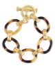 Anabel Aram Anabel Aram Safari Tortoise Link Statement Bracelet - 1