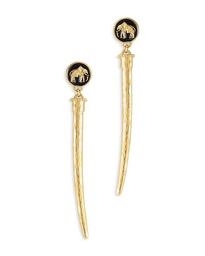 Anabel Aram Anabel Aram Safari Tusk Drop Earrings