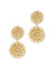 Anabel Aram Anabel Aram Sunflower Drop Earrings - 1