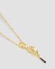 Anabel Aram Women's 18K-Gold-Plated, Pearl & Enamel Tennis Racket Charm - 4
