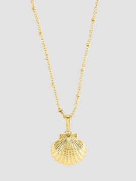 Anabel Aram Women's 18K-Gold-Plated Scallop Shell Charm